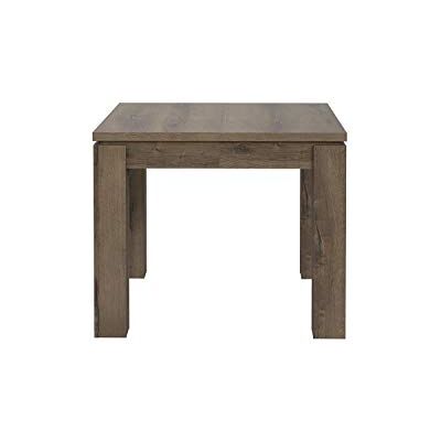 Forte Esstisch ausziehbar, Holzwerkstoff, Edeleiche, 90,4 x 90 (180) x 75,9 cm Forte Esstisch ausziehbar, Holzwerkstoff, Edeleiche, 90,4 x 90 (180) x 75,9 cm