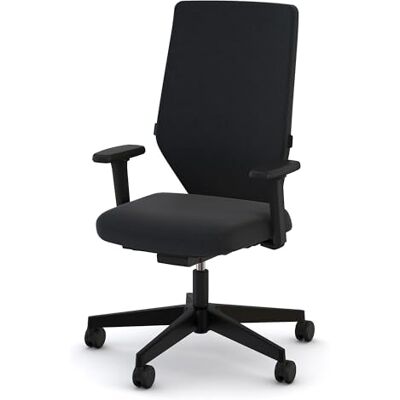 Assmann Bürostuhl ergonomisch Streamo, Polsterrücken Schwarz, bis 120kg TÜV-Zertifizierter Schreibtischstuhl, Keine 4D-Armlehnen & Lordosenstütze, für Büro & Homeoffice, Gaming Stuhl Assmann Bürostuhl ergonomisch Streamo, Polsterrücken Schwarz, bis 120kg TÜV-Zertifizierter Schreibtischstuhl, Keine 4D-Armlehnen & Lordosenstütze, für Büro & Homeoffice, Gaming Stuhl