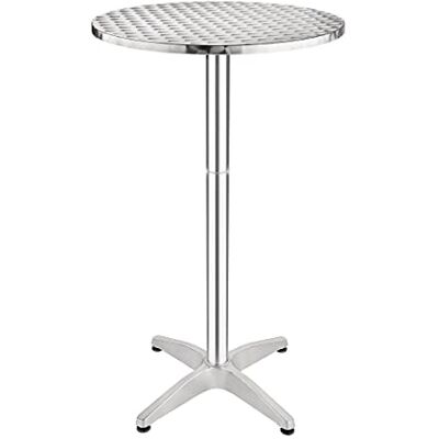Bolero Stehtisch 60 cm – Edelstahl wetterfest für Innen & Außen U502 Bolero Stehtisch 60 cm – Edelstahl wetterfest für Innen & Außen U502
