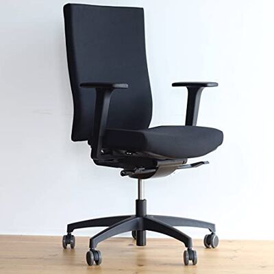 Dauphin @Just motionflex AJ 3661, Bürostuhl mit hoher Vollpolster Rückenlehne, individuell anpassbar, Deutscher Hersteller (schwarz) Dauphin @Just motionflex AJ 3661, Bürostuhl mit hoher Vollpolster Rückenlehne, individuell anpassbar, Deutscher Hersteller (schwarz)