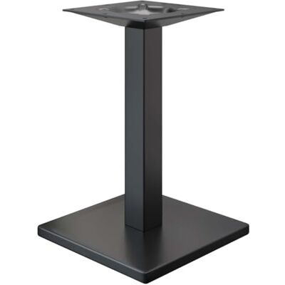 GGMMÖBEL Madrid Tischgestell für Esstisch, Schreibtisch Tischbeine Schwarz Tischfüße Bodenplatte: 45 x 45 cm Säule: 6 cm Gesamthöhe: 72 cm GGMMÖBEL Madrid Tischgestell für Esstisch, Schreibtisch Tischbeine Schwarz Tischfüße Bodenplatte: 45 x 45 cm Säule: 6 cm Gesamthöhe: 72 cm