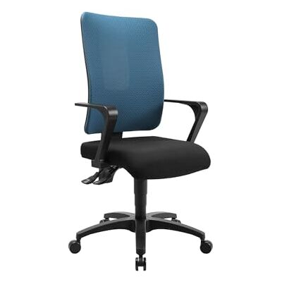 TOPSTAR Freestyle X, ergonomischer Schreibtischstuhl, Bürostuhl, Stoff Petrolblau inkl. Armlehnen TOPSTAR Freestyle X, ergonomischer Schreibtischstuhl, Bürostuhl, Stoff Petrolblau inkl. Armlehnen