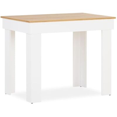 Homestyle4u Esstisch Küchentisch Weiß Holz 90x60 cm Eichenholzoptik massiv Wohnzimmertisch 2 Personen Artikel 2649 Homestyle4u Esstisch Küchentisch Weiß Holz 90x60 cm Eichenholzoptik massiv Wohnzimmertisch 2 Personen Artikel 2649