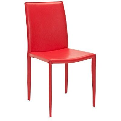SAFAVIEH Akzentstuhl, Set von 2, Metall, rot, 48 x 57 x 90.93 cm SAFAVIEH Akzentstuhl, Set von 2, Metall, rot, 48 x 57 x 90.93 cm