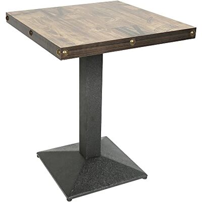 LANTUS Bistrotisch,Anwendbare Szenarien Balkontisch Gartentisch Terrassentisch Esstisch Tisch Tresentisch Küchentisch Partytisch (60 x 60 x 75 cm (europäischer Stil)) LANTUS Bistrotisch,Anwendbare Szenarien Balkontisch Gartentisch Terrassentisch Esstisch Tisch Tresentisch Küchentisch Partytisch (60 x 60 x 75 cm (europäischer Stil))
