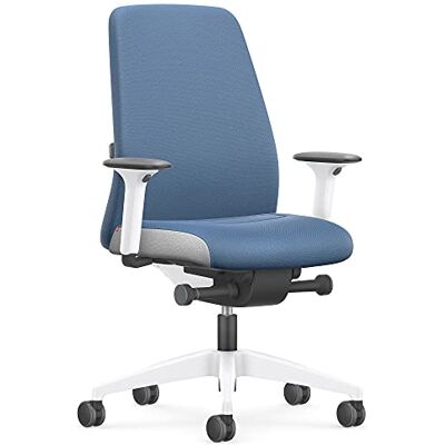 Interstuhl Bürostuhl Every Interior Edition – ergonomischer Schreibtisch- und Gaming-Stuhl – Lordosenstütze für gesünderes Sitzen – vereint gesundes und aktives Sitzen (Blau Weiß) Interstuhl Bürostuhl Every Interior Edition – ergonomischer Schreibtisch- und Gaming-Stuhl – Lordosenstütze für gesünderes Sitzen – vereint gesundes und aktives Sitzen (Blau Weiß)