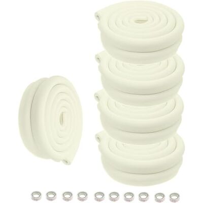 HIMRY ® 20 Meter U-förmige Glastisch Kantenschutz, Tisch Möbel Kanten Schwamm Kissen Stoßschutz, Baby-Sicherheits-Tabellen-Schreibtisch Anti-Kollision Streifen (10x2M) Creme KXD7003 Ivory HIMRY ® 20 Meter U-förmige Glastisch Kantenschutz, Tisch Möbel Kanten Schwamm Kissen Stoßschutz, Baby-Sicherheits-Tabellen-Schreibtisch Anti-Kollision Streifen (10x2M) Creme KXD7003 Ivory