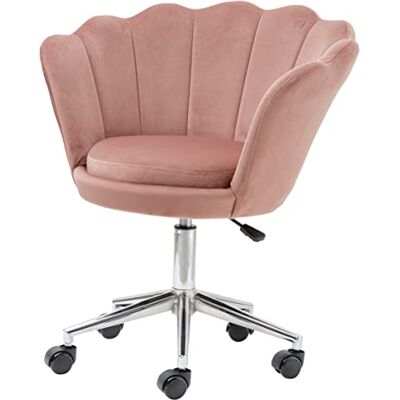 Baroni Home - Sillón con respaldo con forma de concha - Chair Baroni Home - Sillón con respaldo con forma de concha - Chair
