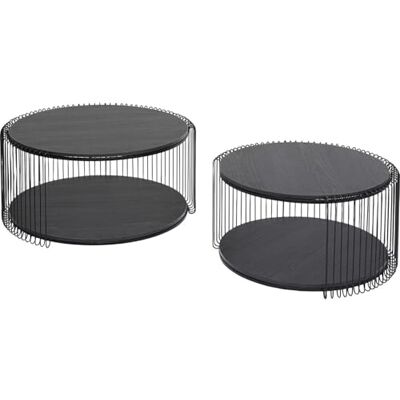 KARE DESIGN - Wire Coffee Table - Schwarz - Metall - Couchtisch KARE DESIGN - Wire Coffee Table - Schwarz - Metall - Couchtisch