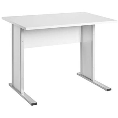 MÖBELPARTNER Schreibtisch - Lichtgrau Rechteckig - 90x65 cm MÖBELPARTNER Schreibtisch - Lichtgrau Rechteckig - 90x65 cm
