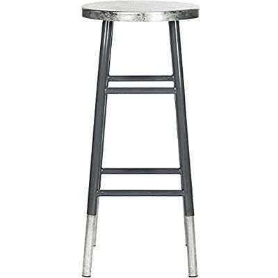 Lilia - Barhocker Gris Silber 34x34x76.2 cm - Grau Silber - Barhocker Lilia - Barhocker Gris Silber 34x34x76.2 cm - Grau Silber - Barhocker