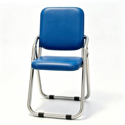 FCZVWPR Tragbarer Klappstuhl, Gepolsterter Sitz, Metallstahlrahmen, Gästestuhl Klappbarer Büro-Gästestuhl, Wohnzimmerstühle, For Besprechungsräume, Wohnheime(Blue) FCZVWPR Tragbarer Klappstuhl, Gepolsterter Sitz, Metallstahlrahmen, Gästestuhl Klappbarer Büro-Gästestuhl, Wohnzimmerstühle, For Besprechungsräume, Wohnheime(Blue)