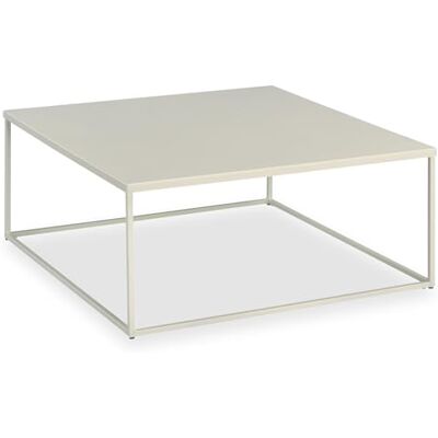 IDIMEX Couchtisch HILAR 80 x 80 cm aus pulverbeschichtetem Metall in beige. Sofatisch in modernem Design mit robuster Oberfläche. IDIMEX Couchtisch HILAR 80 x 80 cm aus pulverbeschichtetem Metall in beige. Sofatisch in modernem Design mit robuster Oberfläche.