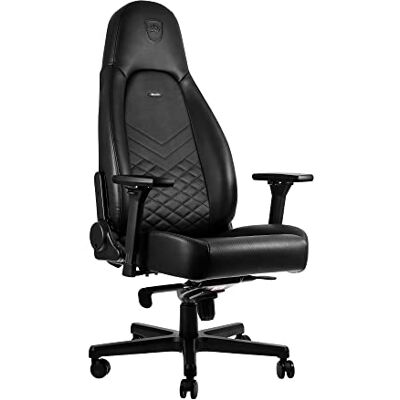 noblechairs ICON Gaming Stuhl Bürostuhl Schreibtischstuhl PU-Kunstleder Schwarz noblechairs ICON Gaming Stuhl Bürostuhl Schreibtischstuhl PU-Kunstleder Schwarz