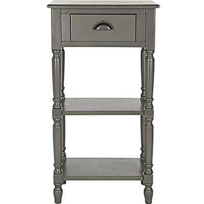 Safavieh Modern Wooden Accent Table, in Grey, 35 X 50 X 90 Safavieh Modern Wooden Accent Table, in Grey, 35 X 50 X 90