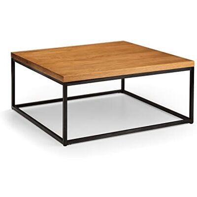 Julian Bowen Brooklyn Couchtisch, quadratisch, Eiche Julian Bowen Brooklyn Couchtisch, quadratisch, Eiche