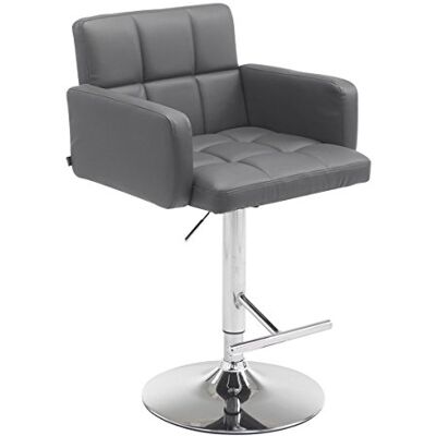 CLP - Grauer Barhocker mit Höhenverstellung & Drehfunktion - Produkttyp CLP - Grauer Barhocker mit Höhenverstellung & Drehfunktion - Produkttyp
