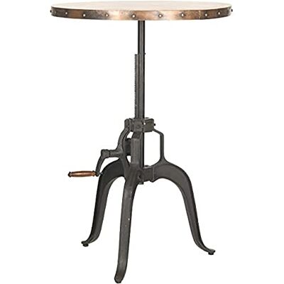 SAFAVIEH Tisch, Metall, schwarz/Kupfer, 76 x 76 x 78.74 cm SAFAVIEH Tisch, Metall, schwarz/Kupfer, 76 x 76 x 78.74 cm