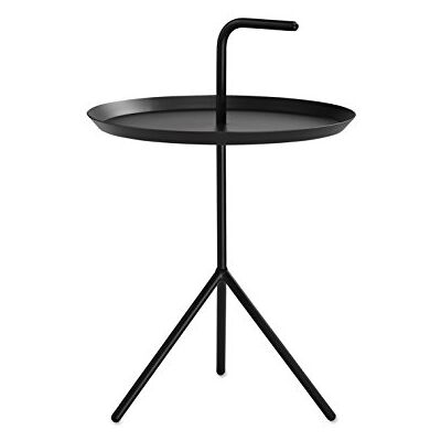 HAY DLM XL Beistelltisch, Stahl, Black, 65cm, Schwarz HAY DLM XL Beistelltisch, Stahl, Black, 65cm, Schwarz