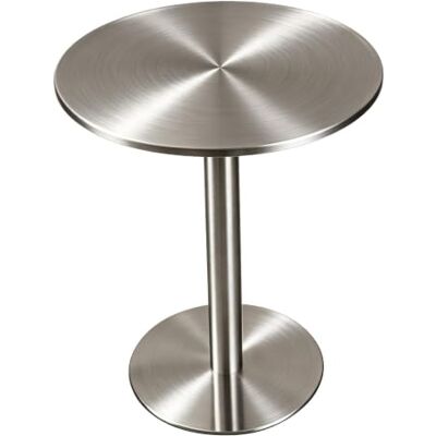 Gaommini Edelstahl Bar-Tisch Außen Stehtisch for Cocktail Bistro Pub & Kaffeetisch Kleine Beistelltische, Couchtisch, Küchen-Esstisch, kleiner Akzenttisch(Round,70x70x95cm) Gaommini Edelstahl Bar-Tisch Außen Stehtisch for Cocktail Bistro Pub & Kaffeetisch Kleine Beistelltische, Couchtisch, Küchen-Esstisch, kleiner Akzenttisch(Round,70x70x95cm)