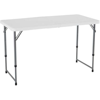 LIFETIME 4428 Height Adjustable Craft Camping and Utility Folding Table LIFETIME 4428 Height Adjustable Craft Camping and Utility Folding Table