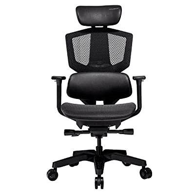 COUGAR Gaming Argo One Black schreibtischstuhl Gaming, Schwarz, M COUGAR Gaming Argo One Black schreibtischstuhl Gaming, Schwarz, M