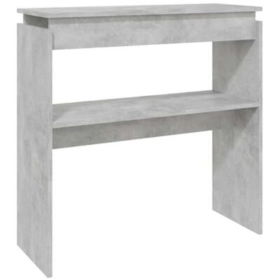 vidaXL Konsolentisch Konsole Beistelltisch Flurtisch Sideboard Ablagetisch Wandtisch Frisiertisch Schminktisch Betongrau 80x30x80cm Holzwerkstoff vidaXL Konsolentisch Konsole Beistelltisch Flurtisch Sideboard Ablagetisch Wandtisch Frisiertisch Schminktisch Betongrau 80x30x80cm Holzwerkstoff