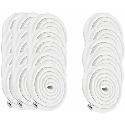 HIMRY ® 40 Meter U-förmige Glastisch Kantenschutz, Tisch Möbel Kanten Schwamm Kissen Stoßschutz, Baby-Sicherheits-Tabellen-Schreibtisch Anti-Kollision Streifen (20x2M) Off Weiß KXD7003 Off-White HIMRY ® 40 Meter U-förmige Glastisch Kantenschutz, Tisch Möbel Kanten Schwamm Kissen Stoßschutz, Baby-Sicherheits-Tabellen-Schreibtisch Anti-Kollision Streifen (20x2M) Off Weiß KXD7003 Off-White