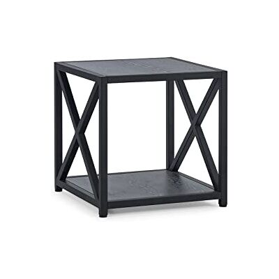 Julian Bowen Lima Schwarz Asche Beistelltisch - Lamp Table Julian Bowen Lima Schwarz Asche Beistelltisch - Lamp Table
