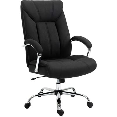 Vinsetto Bürostuhl mit Wippfunktion ergonomischer Stuhl mit gepolsterte Armlehne Kopfstütze höhenverstellbarer Schreibtischstuhl Drehstuhl mit Rückenlehne Nylon Schwarz 65 x 78 x 110-118 cm Vinsetto Bürostuhl mit Wippfunktion ergonomischer Stuhl mit gepolsterte Armlehne Kopfstütze höhenverstellbarer Schreibtischstuhl Drehstuhl mit Rückenlehne Nylon Schwarz 65 x 78 x 110-118 cm