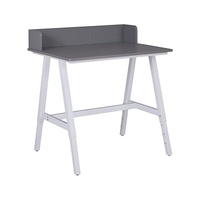 Inter Link Kinderschreibtisch – höhenverstellbarer Schreibtisch für Kinder mit Aufsatz Stabiler Tisch Kinderzimmer ergonomisch Lern- & Arbeitstisch Weiß/Grau Emmelie Inter Link Kinderschreibtisch – höhenverstellbarer Schreibtisch für Kinder mit Aufsatz Stabiler Tisch Kinderzimmer ergonomisch Lern- & Arbeitstisch Weiß/Grau Emmelie
