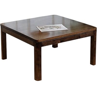 RTREADE Japanischer Kotatsu-Tisch, Warmer Tatami-Tisch mit Heizung, Massivholz, für Zimmer, Schlafzimmer, Wohnzimmer (Coffee Color) RTREADE Japanischer Kotatsu-Tisch, Warmer Tatami-Tisch mit Heizung, Massivholz, für Zimmer, Schlafzimmer, Wohnzimmer (Coffee Color)