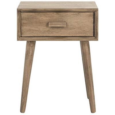 Safavieh Modern Wooden Accent Table, in Brown, 40 X 60 X 64 Safavieh Modern Wooden Accent Table, in Brown, 40 X 60 X 64