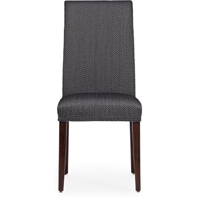 Eysa packen sie 2 elastischer stuhlsussen mit rückenlehne anthrazit Design Luz Eysa packen sie 2 elastischer stuhlsussen mit rückenlehne anthrazit Design Luz