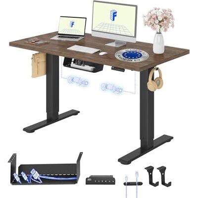 FlexiSpot Höhenverstellbarer Schreibtisch elektrisch, Doppelmotor 160x80 cm 25 mm einteilige Tischplatte, Kabelmanagement & Memory-Funktion,ergonomischer Büro-&Computertisch,elektrisch höhenverstellbar FlexiSpot Höhenverstellbarer Schreibtisch elektrisch, Doppelmotor 160x80 cm 25 mm einteilige Tischplatte, Kabelmanagement & Memory-Funktion,ergonomischer Büro-&Computertisch,elektrisch höhenverstellbar
