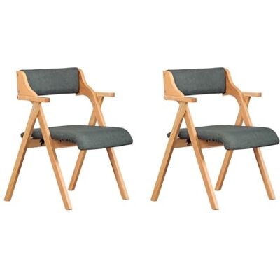 SoBuy Klappstühle 2er Set, gepolstert und platzsparend, 61,5×56×77,6 cm Faltbare Esszimmerstühle aus Holz mit bequemem Polster, für Gäste, Büro, Balkon, Hochzeit und Garten, Buchenholz, FST98-SGX2 SoBuy Klappstühle 2er Set, gepolstert und platzsparend, 61,5×56×77,6 cm Faltbare Esszimmerstühle aus Holz mit bequemem Polster, für Gäste, Büro, Balkon, Hochzeit und Garten, Buchenholz, FST98-SGX2