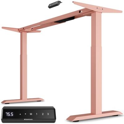 Desktronic HomeOne Höhenverstellbarer Schreibtisch Gestell Elektrisch – Schreibtisch Höhenverstellbar Rahmen, Stabil & Wackelfrei, Dual Motor, 120 kg, Memory-Funktion Desktronic HomeOne Höhenverstellbarer Schreibtisch Gestell Elektrisch – Schreibtisch Höhenverstellbar Rahmen, Stabil & Wackelfrei, Dual Motor, 120 kg, Memory-Funktion