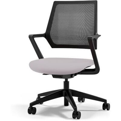Assmann Schreibtischstuhl ergonomisch, TÜV-Zertifiziert, Drehstuhl automatische Gewichtsanpassung, Konferenzstuhl für Büro & Homeoffice, individuell einstellbar, mit Netzrücken Hellgrau Assmann Schreibtischstuhl ergonomisch, TÜV-Zertifiziert, Drehstuhl automatische Gewichtsanpassung, Konferenzstuhl für Büro & Homeoffice, individuell einstellbar, mit Netzrücken Hellgrau