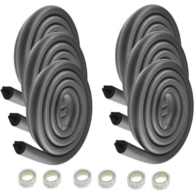 HIMRY ® 12 Meter U-förmige Glastisch Kantenschutz, Tisch Möbel Kanten Schwamm Kissen Stoßschutz, Baby-Sicherheits-Tabellen-Schreibtisch Anti-Kollision Streifen (6x2M) Schwarz KXD7003 Black HIMRY ® 12 Meter U-förmige Glastisch Kantenschutz, Tisch Möbel Kanten Schwamm Kissen Stoßschutz, Baby-Sicherheits-Tabellen-Schreibtisch Anti-Kollision Streifen (6x2M) Schwarz KXD7003 Black