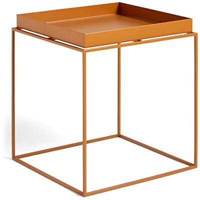 HAY Tray Table Medium Beistelltisch, Stahl, Toffee, 44cm HAY Tray Table Medium Beistelltisch, Stahl, Toffee, 44cm
