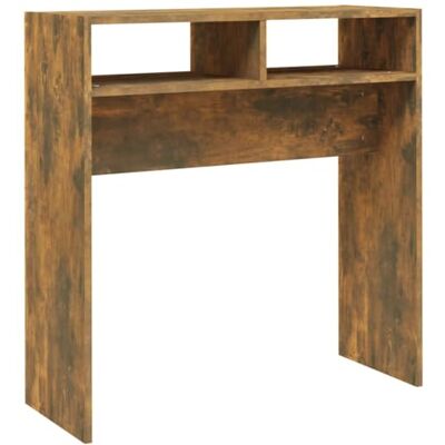 vidaXL Konsolentisch Konsole Beistelltisch Flurtisch Sideboard Ablagetisch Wandtisch Frisiertisch Räuchereiche 78x30x80cm Holzwerkstoff vidaXL Konsolentisch Konsole Beistelltisch Flurtisch Sideboard Ablagetisch Wandtisch Frisiertisch Räuchereiche 78x30x80cm Holzwerkstoff