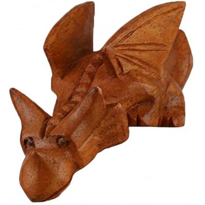 ART Holz Drache – Handgeschnitzte Figur aus Suar Holz – Deko Kantenhocker ART Holz Drache – Handgeschnitzte Figur aus Suar Holz – Deko Kantenhocker