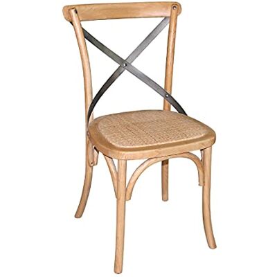 Bolero gg656 Holz Esszimmer Stühle Mit Rückenlehne, natur (2 Stück) Bolero gg656 Holz Esszimmer Stühle Mit Rückenlehne, natur (2 Stück)