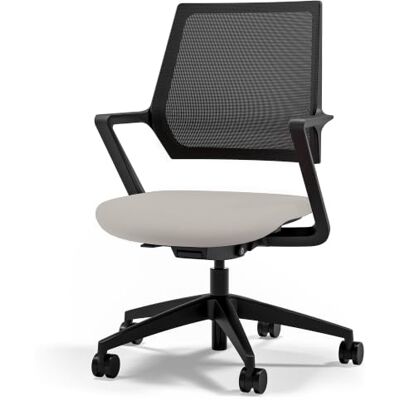 Assmann Schreibtischstuhl ergonomisch, TÜV-Zertifiziert, Drehstuhl automatische Gewichtsanpassung, Konferenzstuhl für Büro & Homeoffice, individuell einstellbar, mit Netzrücken Weiß Assmann Schreibtischstuhl ergonomisch, TÜV-Zertifiziert, Drehstuhl automatische Gewichtsanpassung, Konferenzstuhl für Büro & Homeoffice, individuell einstellbar, mit Netzrücken Weiß