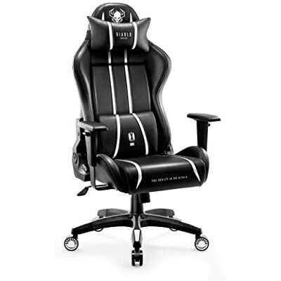 Diablo X-One 2.0 Gaming Stuhl für Kinder mit Kopfstütze und Lendenkissen Diablo X-One 2.0 Gaming Stuhl für Kinder mit Kopfstütze und Lendenkissen