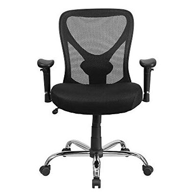 Flash Furniture Big & Tall Bürostuhl Höhenverstellbarer Drehstuhl aus Netzstoff mit Rollen Flash Furniture Big & Tall Bürostuhl Höhenverstellbarer Drehstuhl aus Netzstoff mit Rollen