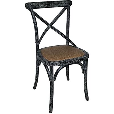 Bolero GG654 Holz Esszimmer Stühle Mit Rückenlehne, schwarz (2 Stück) Bolero GG654 Holz Esszimmer Stühle Mit Rückenlehne, schwarz (2 Stück)