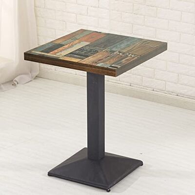 LANTUS Bartisch, Kneipe, aus Metall, Bartisch, quadratisch, Kleiner Tisch, Pubtisch, Stehtisch für 4 Personen (60 * 60 * 75cm (C)) LANTUS Bartisch, Kneipe, aus Metall, Bartisch, quadratisch, Kleiner Tisch, Pubtisch, Stehtisch für 4 Personen (60 * 60 * 75cm (C))