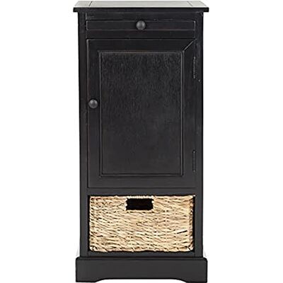 Safavieh Poppy Beistelltisch, Holz, Schwarz,33 X 39 X 87.12 cm Safavieh Poppy Beistelltisch, Holz, Schwarz,33 X 39 X 87.12 cm