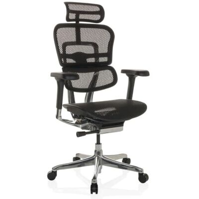 hjh OFFICE Bürostuhl ergonomisch ERGOHUMAN GEN2 Originales Design, 24h Einsatz Bürosessel mit Flexibler Lordosenstütze, Netz Schwarz hjh OFFICE Bürostuhl ergonomisch ERGOHUMAN GEN2 Originales Design, 24h Einsatz Bürosessel mit Flexibler Lordosenstütze, Netz Schwarz